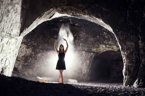 Lightpainting Fotoshooting